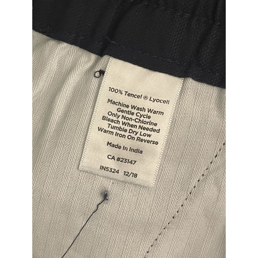 Talbots PLUS Size 18W Tencel Lyocell Baggy Drawstring Pants Comfy Office Career - Picture 9 of 11